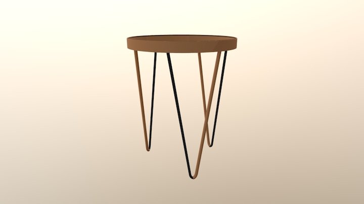 round table 3D Model