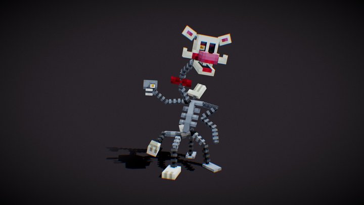 Minecraft Withered Foxy [FNAF] - Download Free 3D model by User_no_found  (@User_no_found) [d678500]