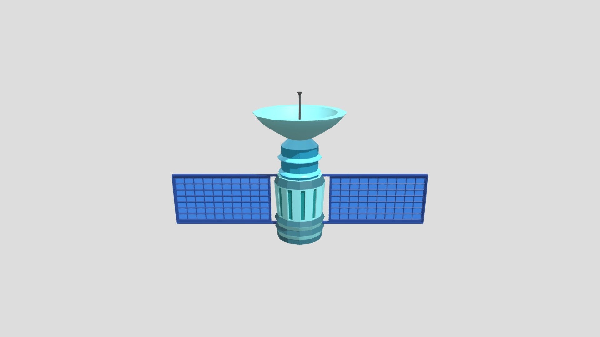 Low Poly Satellite