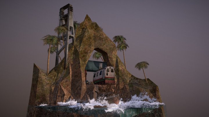 DAE Diorama - RustBorn 3D Model