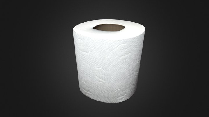 Toilet Paper 3D Model