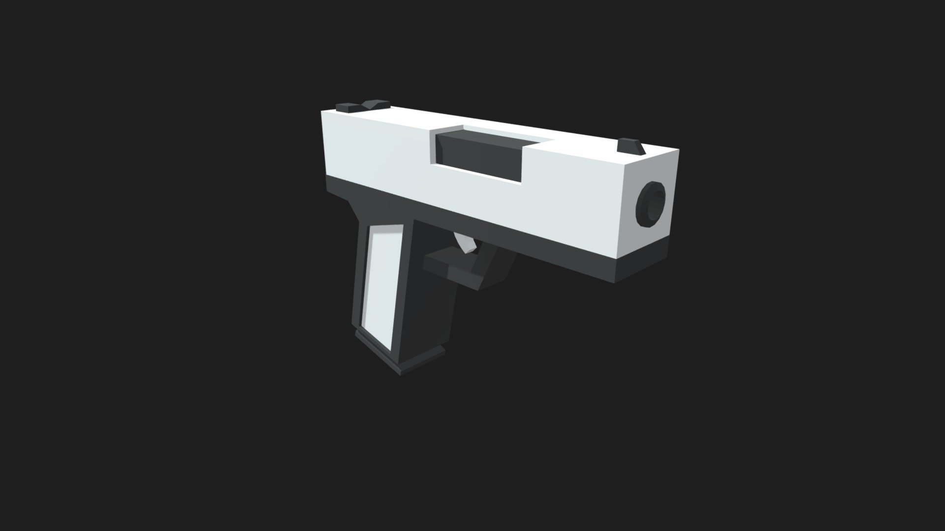 LowPoly Gun - Download Free 3D model by EchoSounds (@ronangray ...