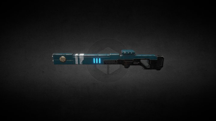 Pulce Rifle 3D Model