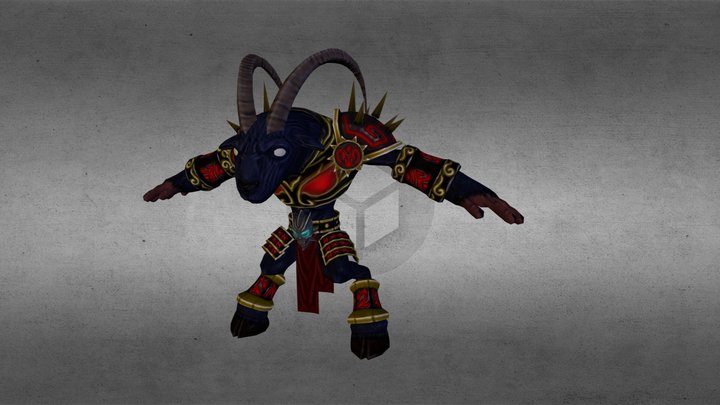 DEMON.obj 3D Model