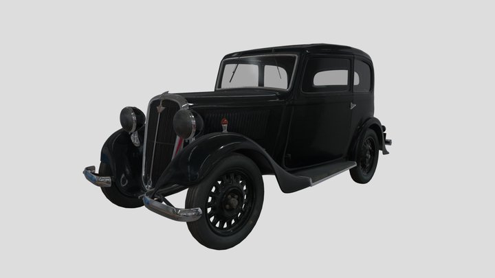Polski Fiat 508 III type 108 passenger car – Free 3D Model STL