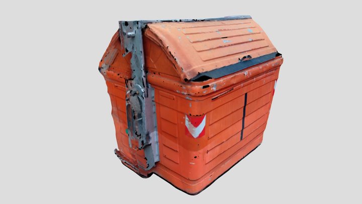 Container de Lixo Reciclável 3D Model