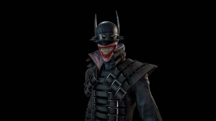 Batman Who Laughs Fanart 3D Model