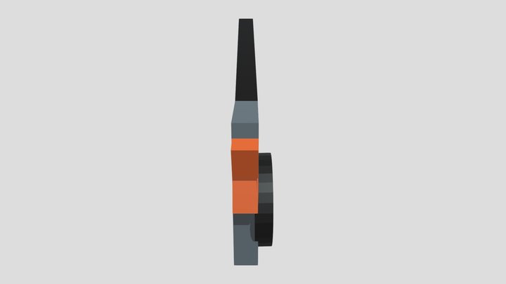 RBO Walkie-Talkie Remake 3D Model