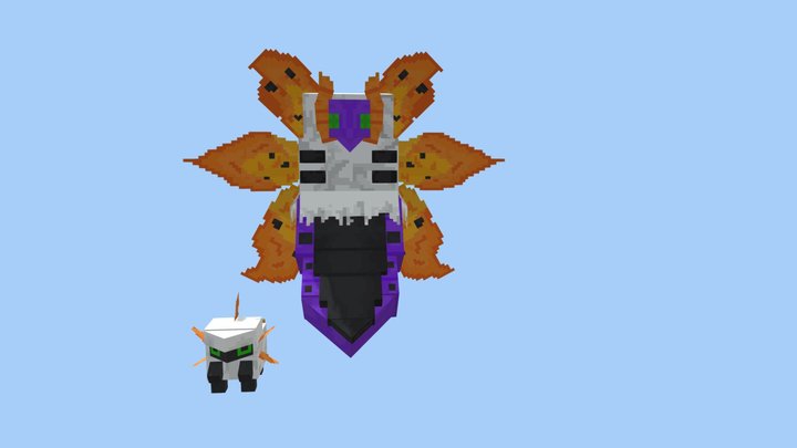 larvesta pokemon 3D Model