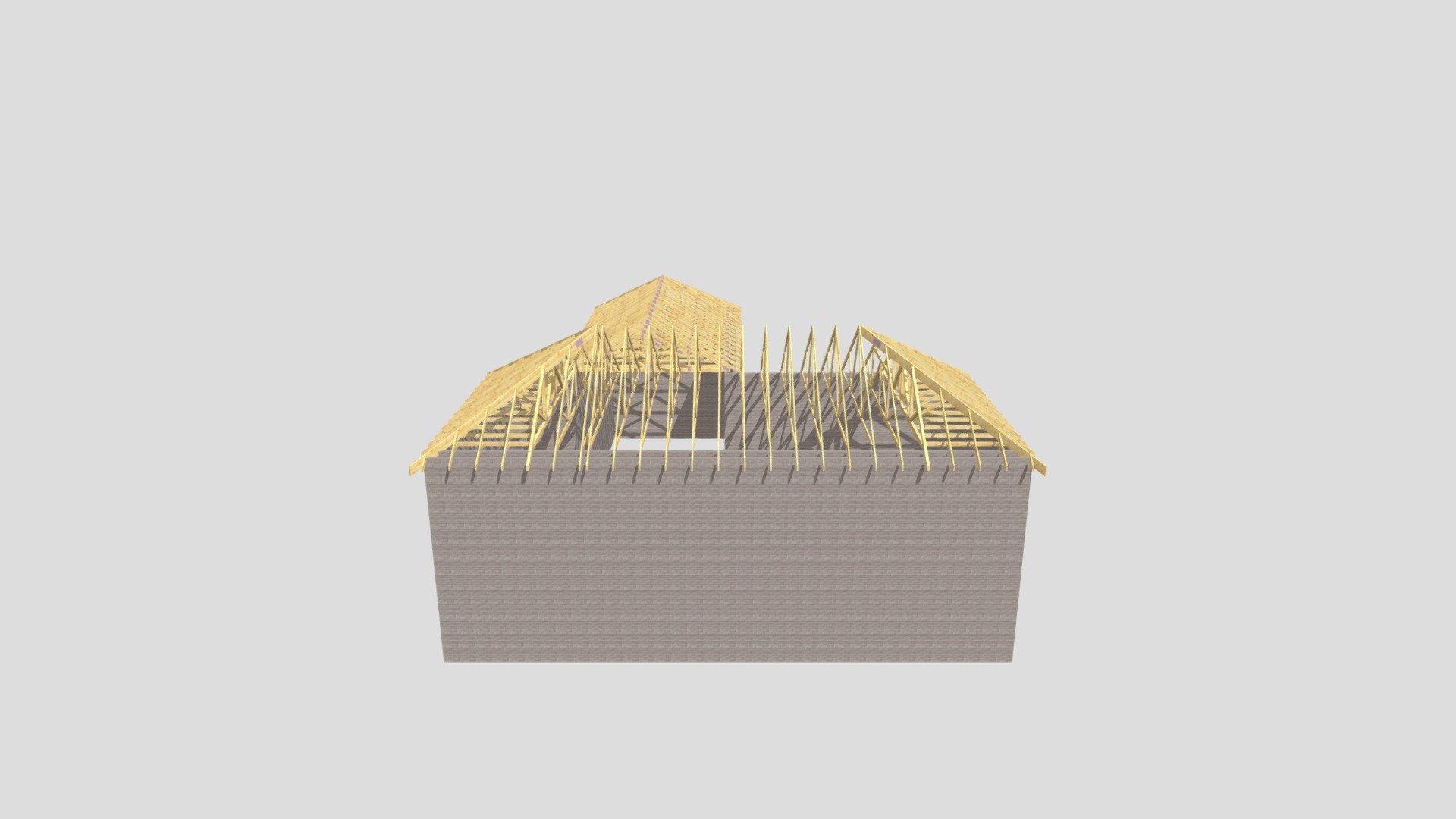 Von Bunau Truss_roof - Download Free 3D model by Dermf [96497f8 ...