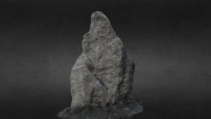 Grand menhir (Carnac, France) 3D Model