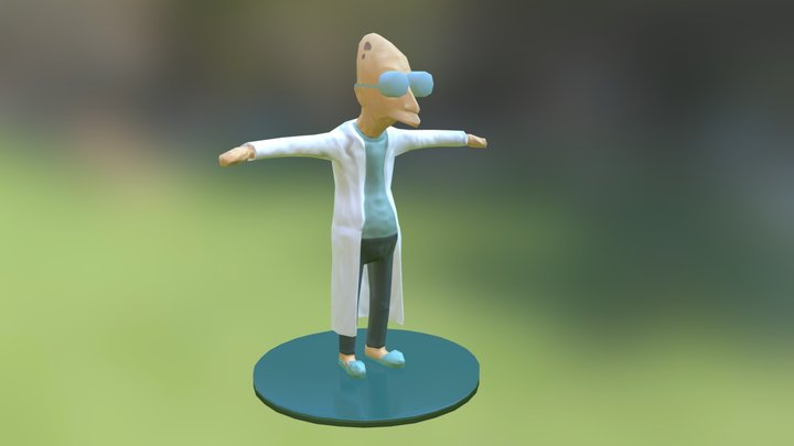Professor Farnsworth 3D Model