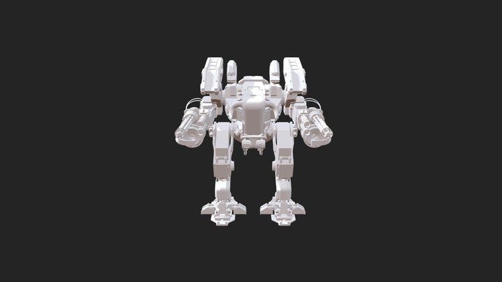 Robot-Draft 3D Model