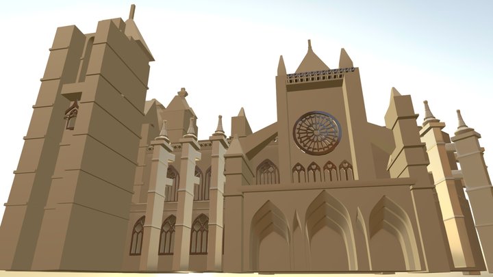 Catedral de León. 3D Model