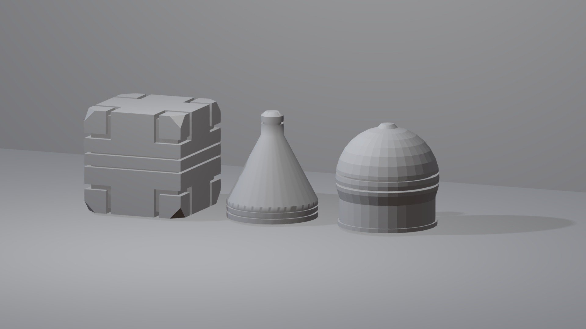 CGCookie Lesson 1 Exercise - 3D model by Kevin (@koskow) [964e9a0 ...