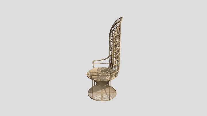 Tron Royal Chair 3D Model