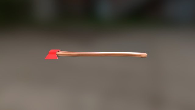 Axe for my survival game 3D Model