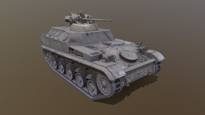 AMX-13-82A VCI – Free 3D Model STL