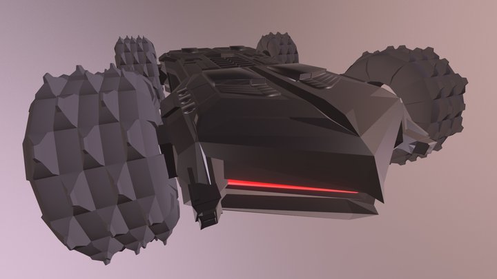 Grip Car - Model 01 3D Model