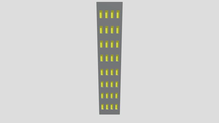 Tall building 1 3D Model