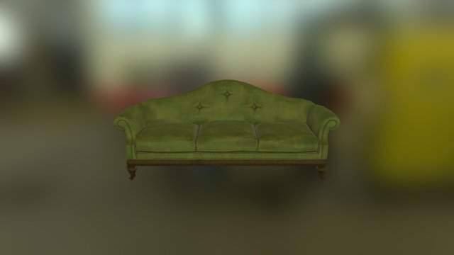 Couch2 3D Model