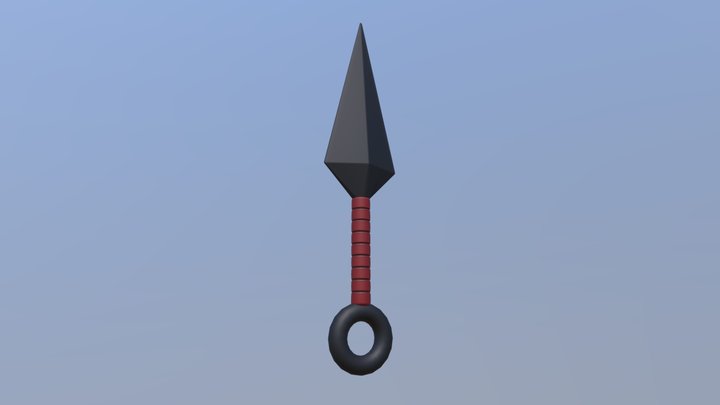 Naruto Kunai 3D Model