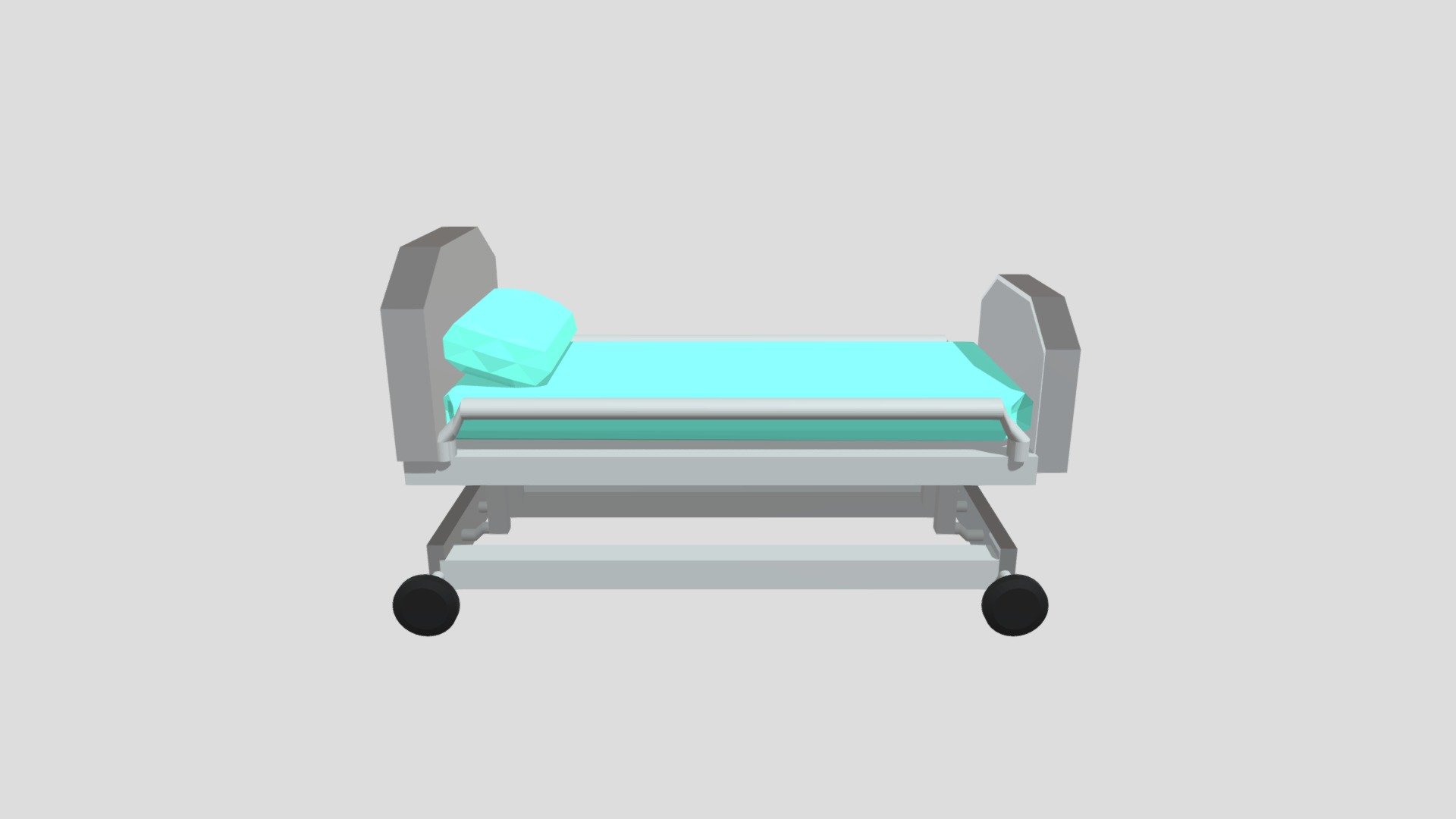 Hospital Bed - Download Free 3D model by Nakajima2500 [96533cc] - Sketchfab