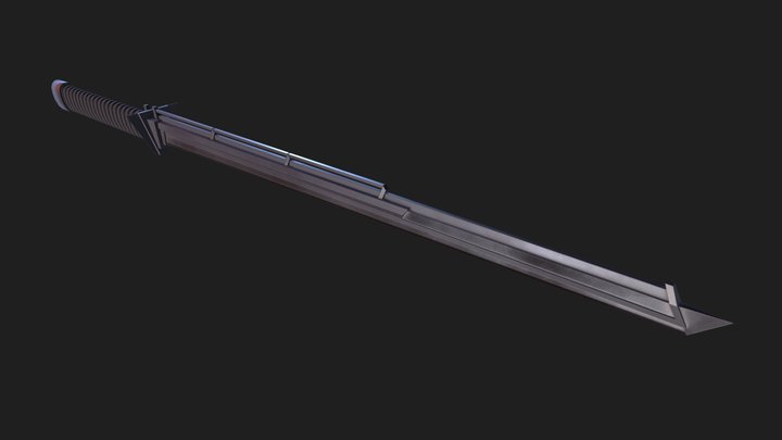 Cyber Sword Nightstrike 3D Model