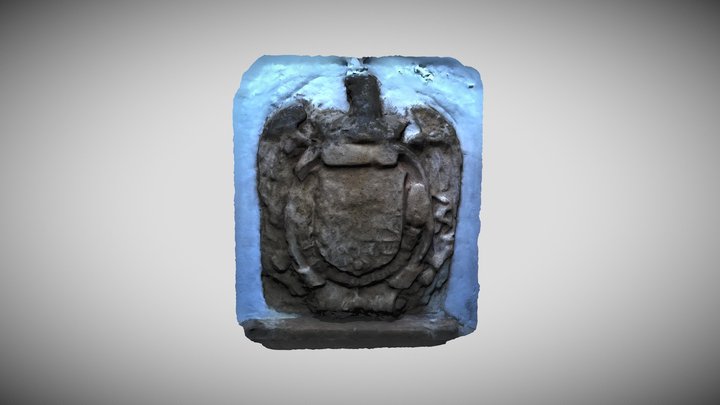 Blasón Carlos I 3D Model