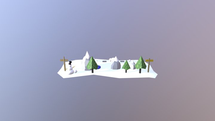 Final environment 3D Model