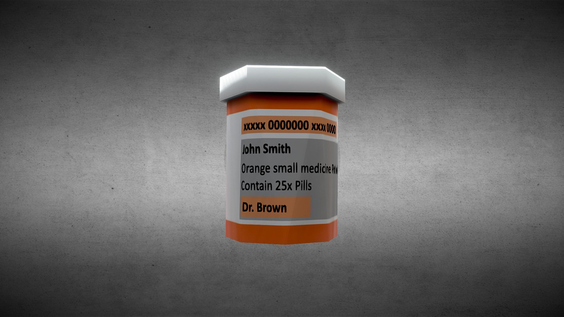 Medicine Pot LowPolly