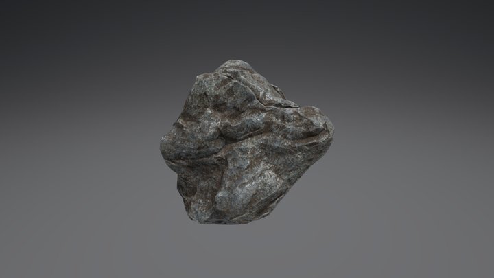 rock 10 3D Model