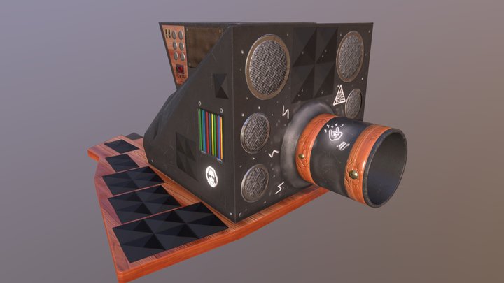 TP2 - Object construit 3D Model
