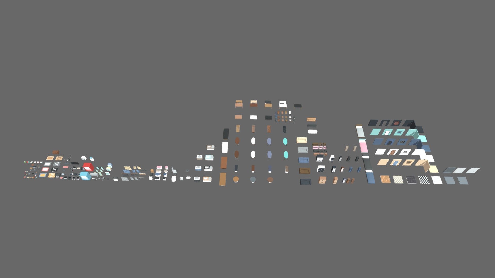 Low Poly Bundle - Modern - 3D model by awlok.dev [9657a87] - Sketchfab