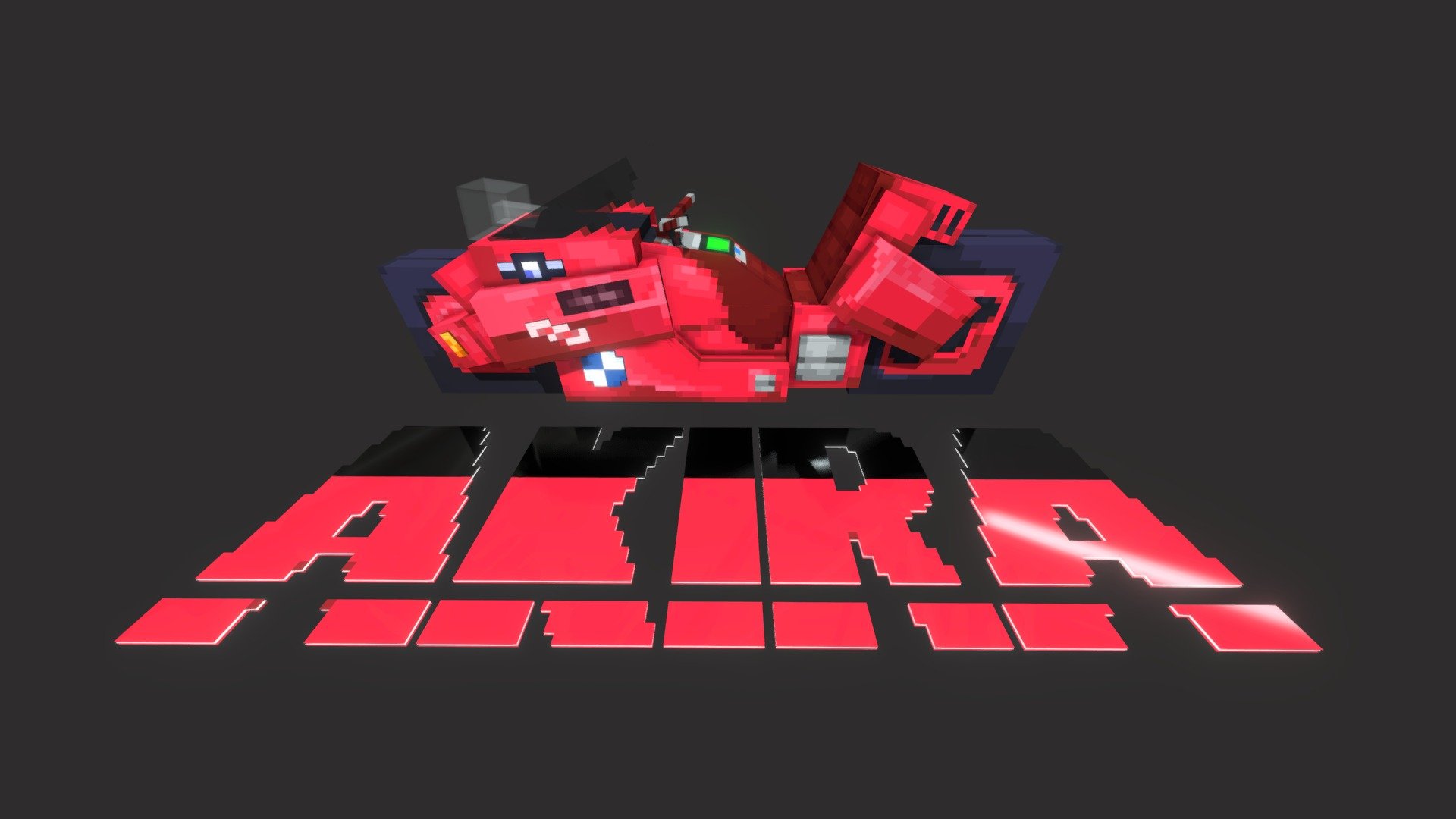Akira bike 3D model by Animun4ik (animun) [9658732] Sketchfab