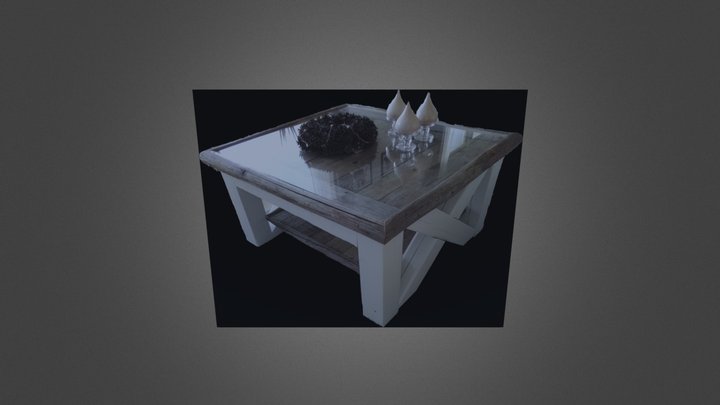 Olohuoneen Pöytä 3 D 3D Model