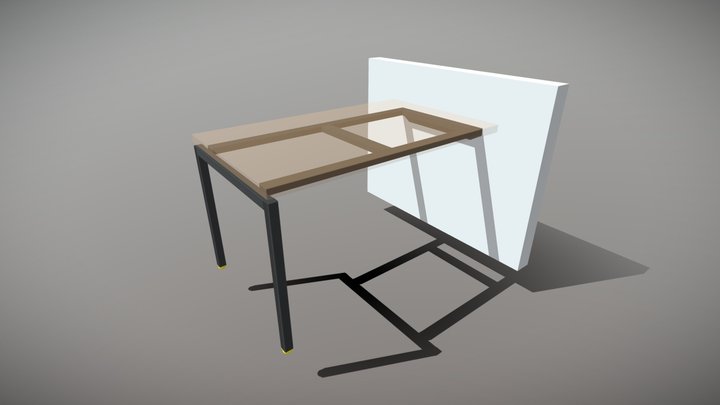 Kitchen_table v5 3D Model