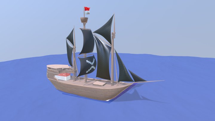 Kapal 3D Model