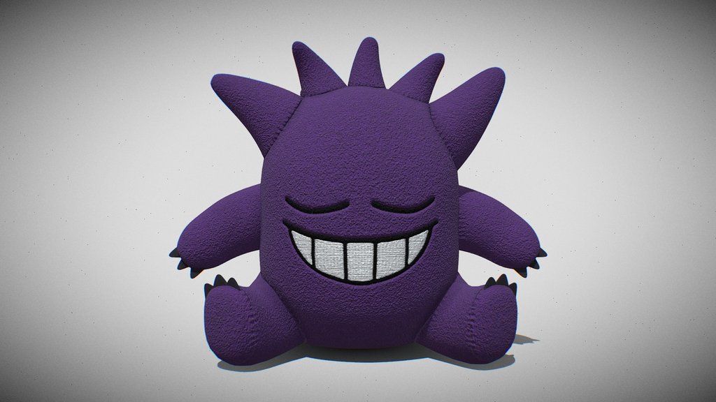 Pokemon Gengar Plushie