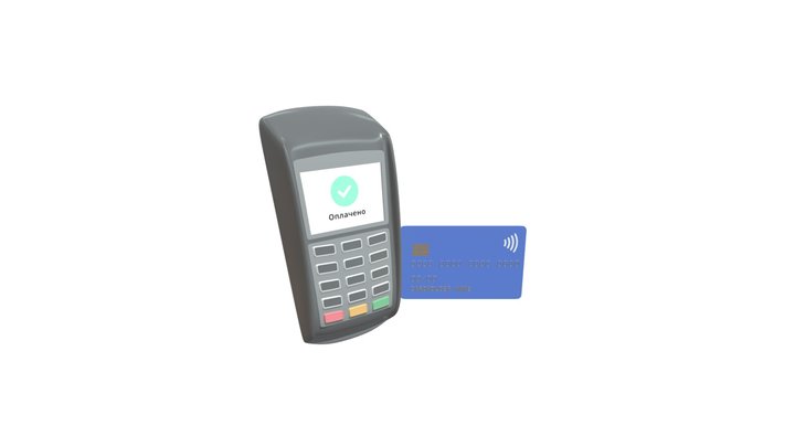 bank terminal 3D Model