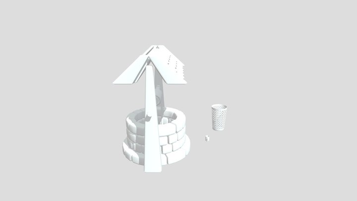 Grandma's House - 3 Simple Props 3D Model