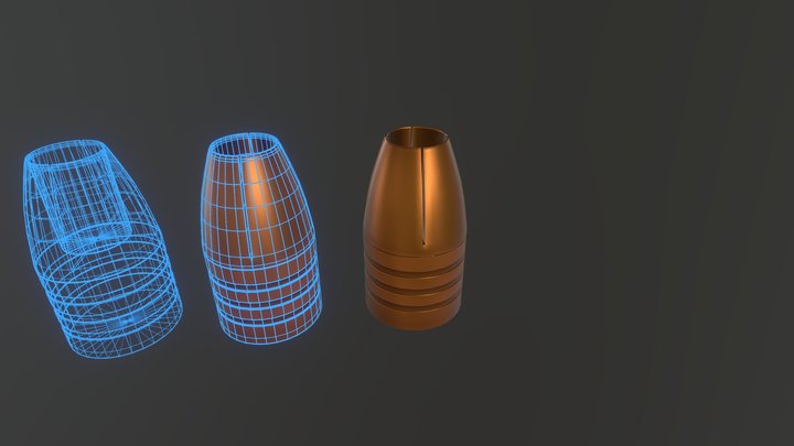 SM_Bullet 3D Model