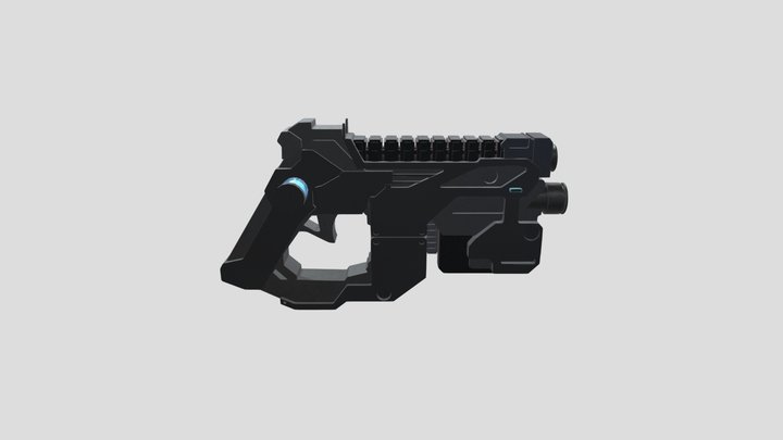 Gun_maya 3D Model