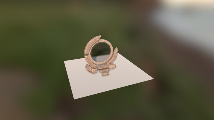 Portal Game Asset 3D Model