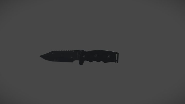 GAP_Tactical-Knife_Tool 3D Model