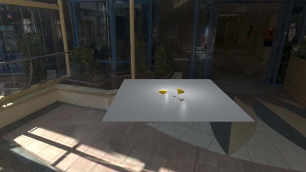 Lemon Cut In Half Animation — Sketchfab embed 3D viewer
