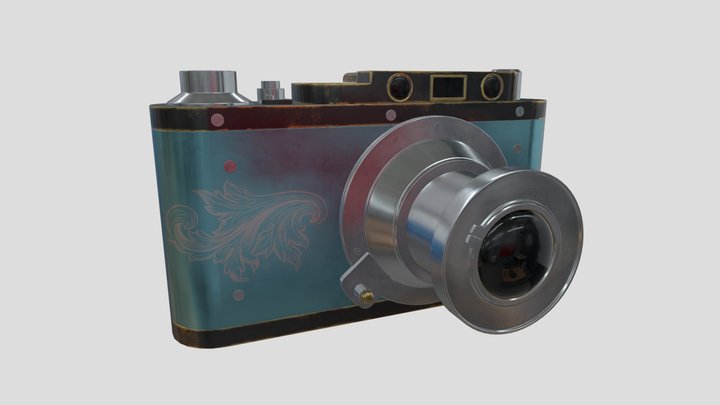 Vintage Camera 3D Model