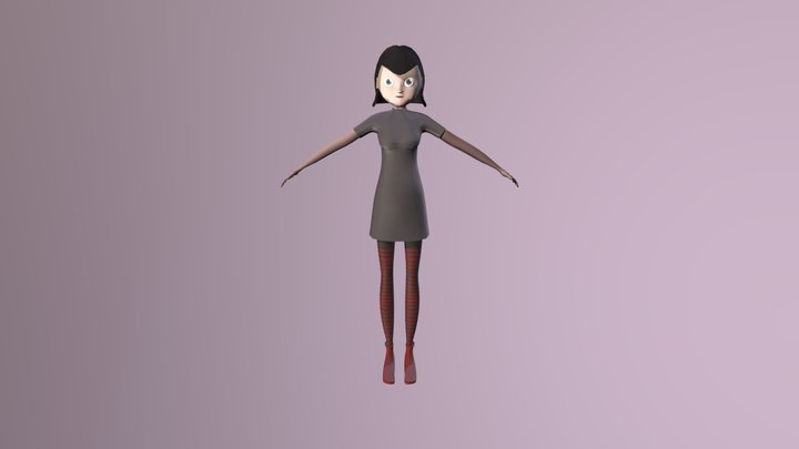 Personagem 2, Mavis 3D Model