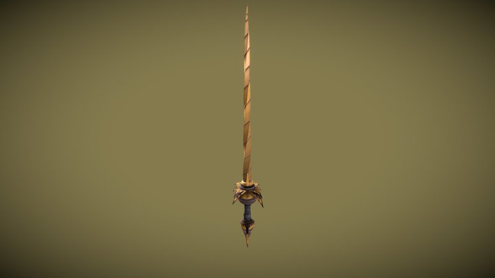 Wasp Lance. 3D Model