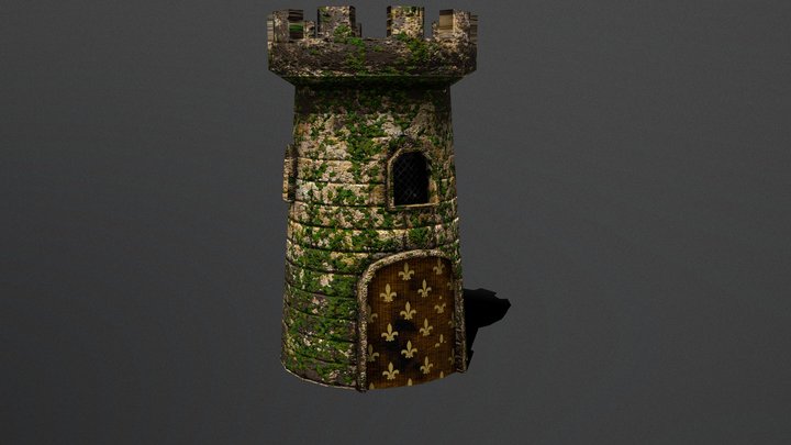 Torre medieval 3D Model